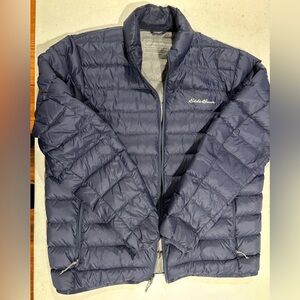 Eddie Bauer Men's Blue Puffer Jacket